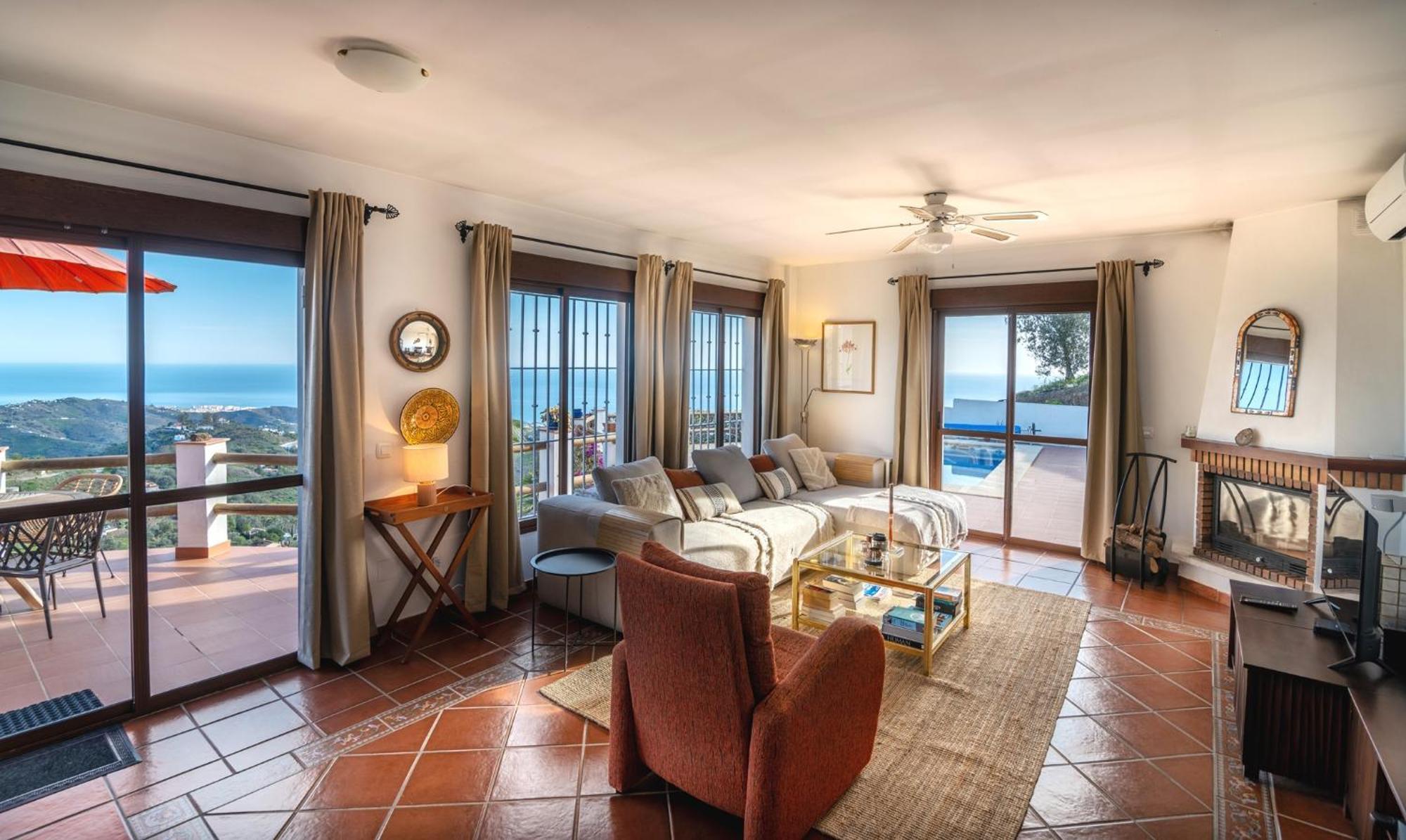 Villa Los Naranjos Sayalonga Esterno foto